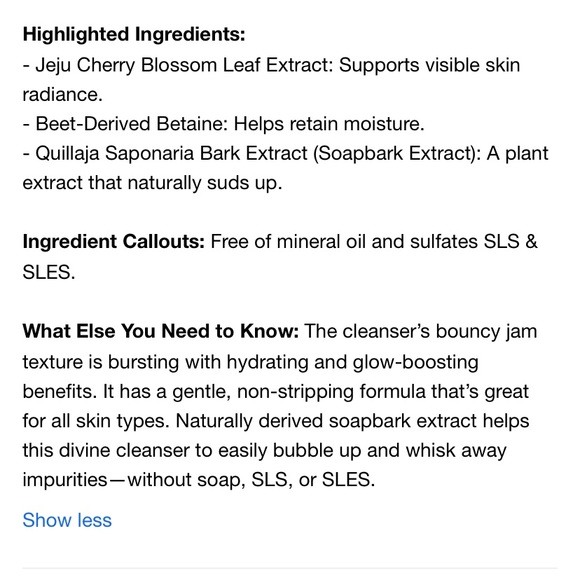 Innisfree Dewy Glow Jam Cleanser with Jeju Cherry Blossom - Picture 6 of 6